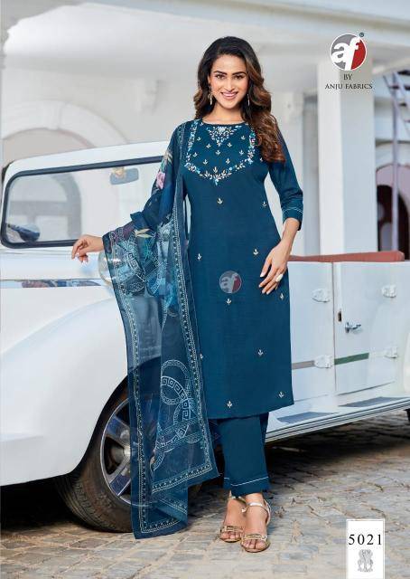 Anju fabrics gazal vol 6 Ladies Kurtis wholesale